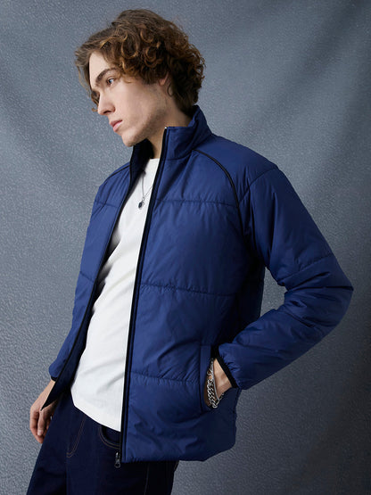 Voltedge Men Solid Cotton Relaxed Fit Full Sleave Jacket