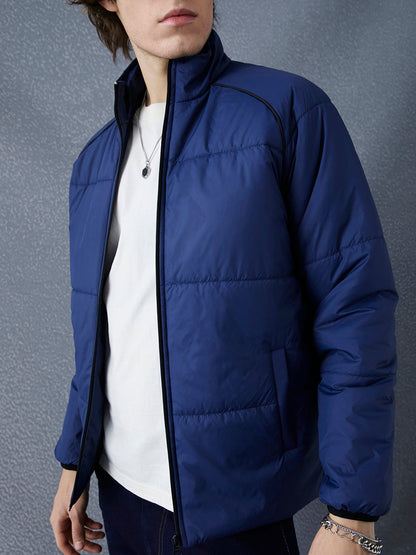 Voltedge Men Solid Cotton Relaxed Fit Full Sleave Jacket