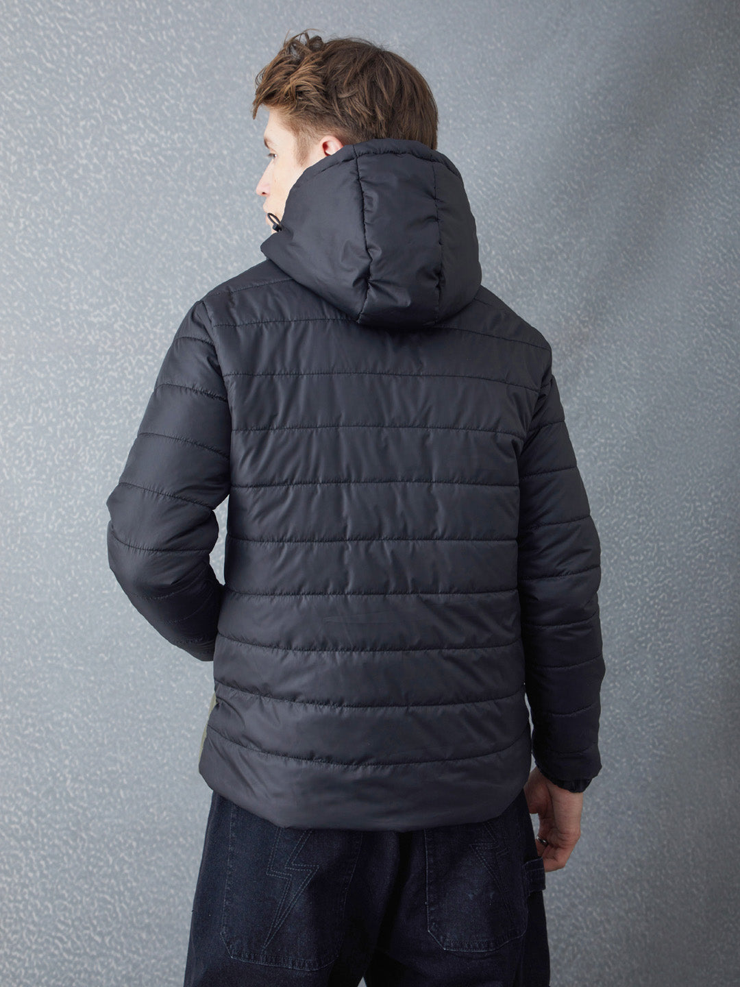 Voltedge Men Solid Cotton Relaxed Fit Full Sleave Jacket