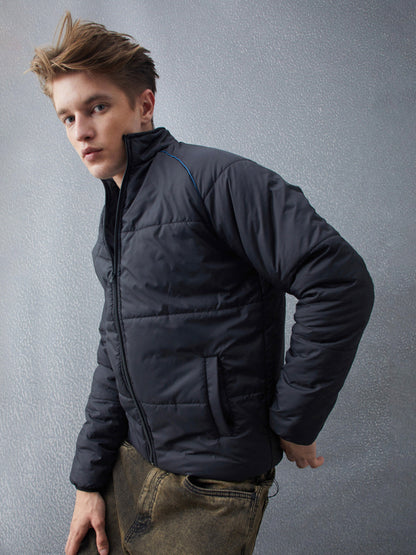 Voltedge Men Solid Cotton Relaxed Fit Full Sleave Jacket