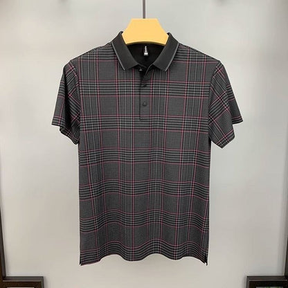 Eternal Plaid Branded Polo T-Shirts