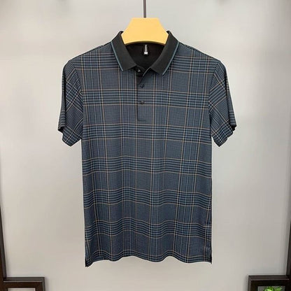 Eternal Plaid Branded Polo T-Shirts