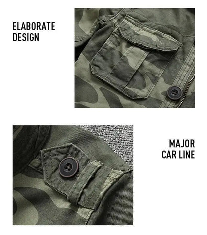 Signature Tunica Green Denim Cargo Jacket