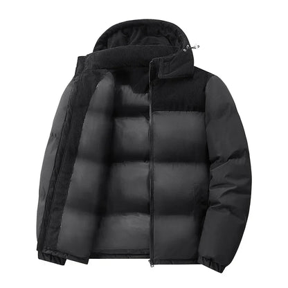Signature Tunica Men's Oversize Puffer Thickened Warm Loose-Fit Winter Coat