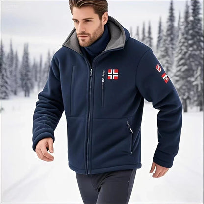 Signature Tunica Men's Thermal Polar Fleece Tactical Jacket