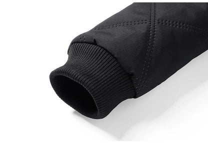 Signature Tunica Men's Thick Warm Parker Checkered Cotton Jacket