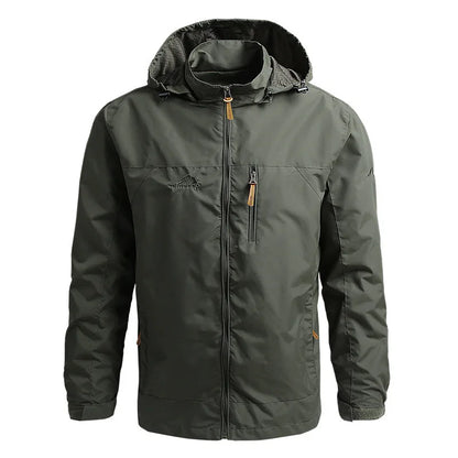 Signature Tunica Men's Thin Tactical Waterproof Hooded Field Jacket
