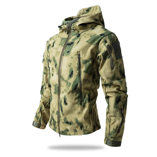 Signature Tunica Tactical Jacket Waterproof Fleece Hooded Camping Jacket