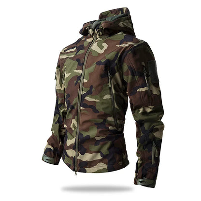 Signature Tunica Tactical Jacket Waterproof Fleece Hooded Camping Jacket
