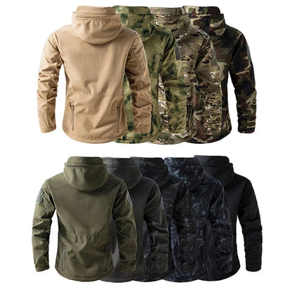 Signature Tunica Tactical Jacket Waterproof Fleece Hooded Camping Jacket