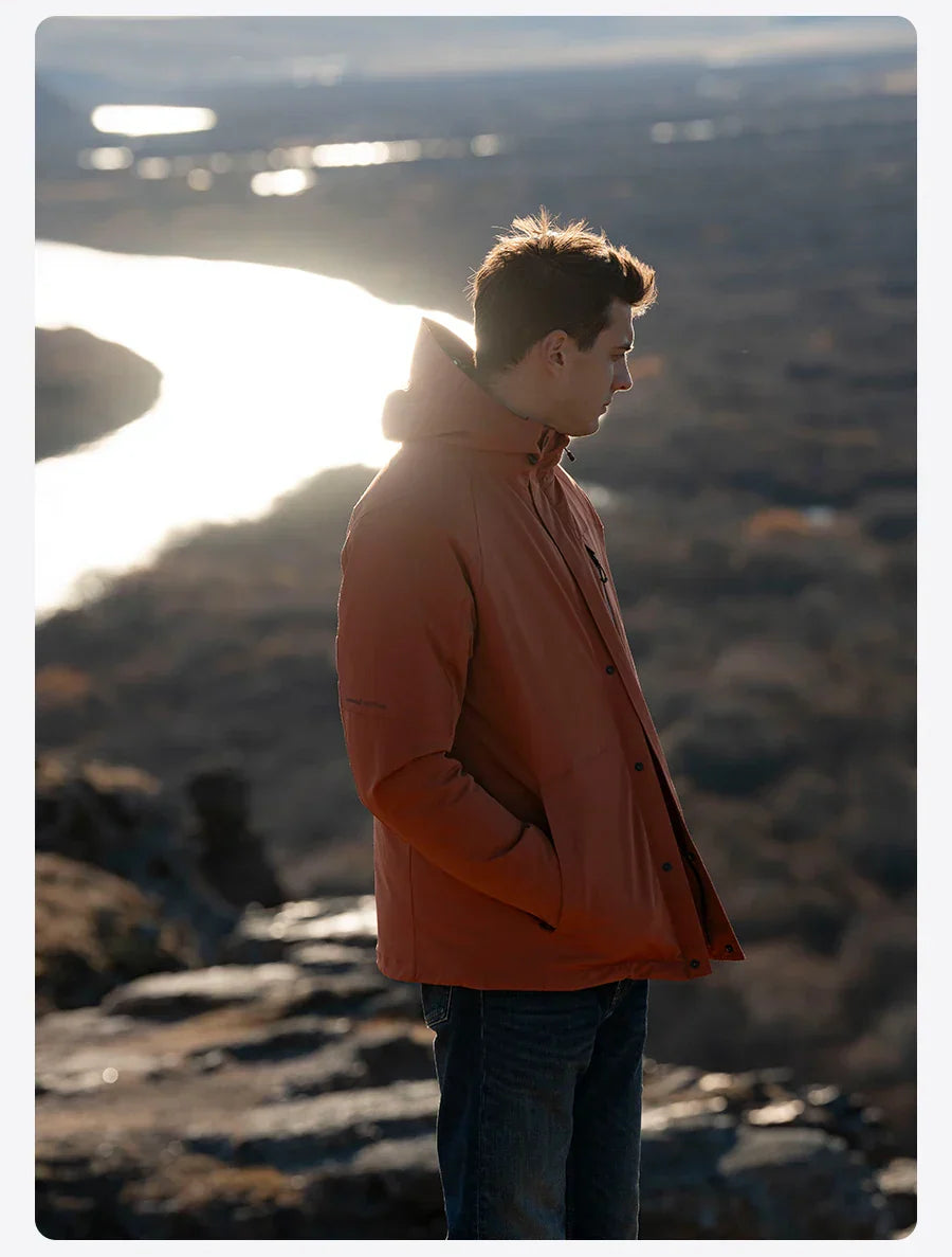 Signature Tunica Water Repellent Outdoor Hiking Rain Coat Jacket