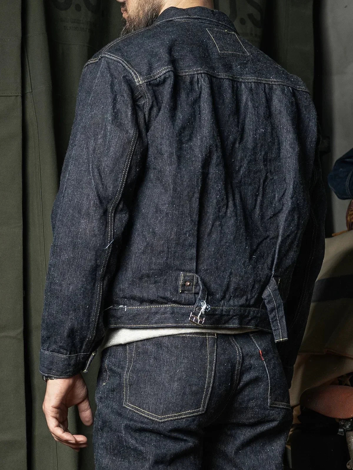 Signature Tunica Winter Men's Raw Selvedge Denim Jacket