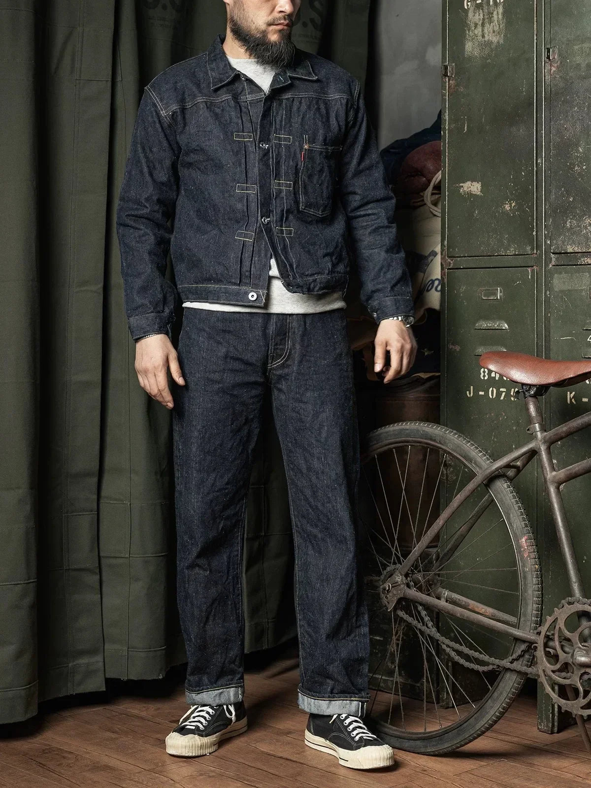 Signature Tunica Winter Men's Raw Selvedge Denim Jacket